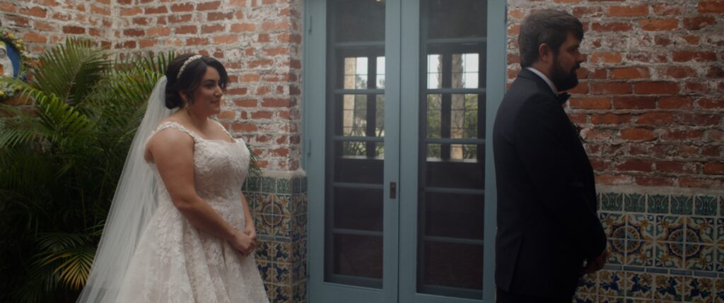 Casa Feliz Wedding First look